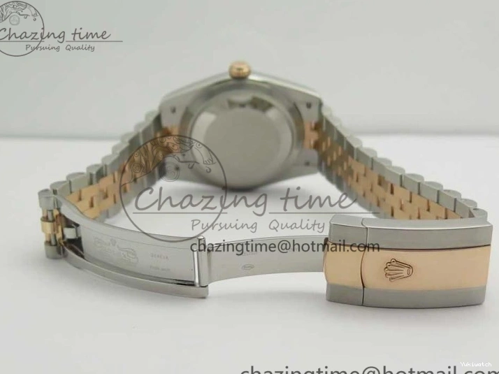 Black 904 36mm Jubilee Wrapped RG Bracelet 116231 GMF SS SS RG DateJust on Dial Diam A2836 Wrapped 0313